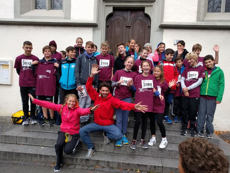 Gruppenbild der Läufer der GMS Konstanz